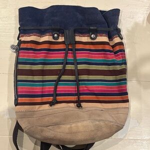 Lucky Brand Cinched multicolor Backpack